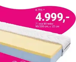 Möbelix Matrace „Visco royal“ nabídka
