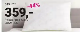 Möbelix Polštář pod hlavu BAMBUS nabídka