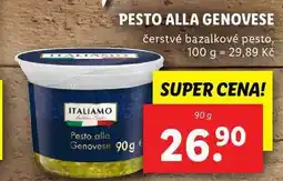 Lidl PESTO ALLA GENOVESE, 90 g nabídka