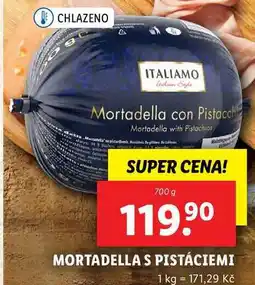 Lidl MORTADELLA S PISTÁCIEMI, 700 g nabídka