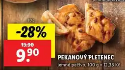 Lidl PEKANOVÝ PLETENEC, 80 g nabídka