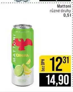 Jip Mattoni různé druhy 0,5l nabídka