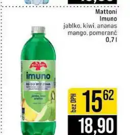 Jip Mattoni Imuno jablko, kiwi, ananas mango, pomeranč 0,7l nabídka