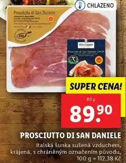 Lidl PROSCIUTTO DI SAN DANIELE, 80 g nabídka