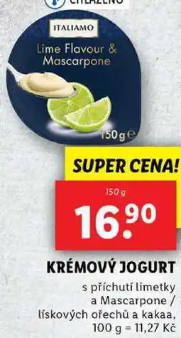 Lidl KRÉMOVÝ JOGURT, 150 g nabídka