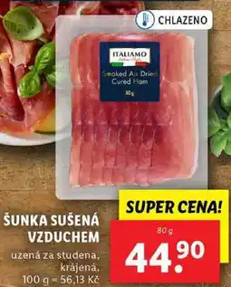 Lidl ŠUNKA SUŠENÁ VZDUCHEM, 80 g nabídka