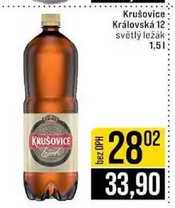 Jip Krušovice Královská 12 světlý ležák 1,5l nabídka