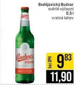 Jip Budějovický Budvar světlé výčepni 0,5l nabídka