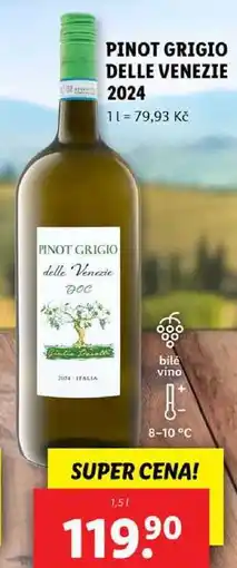 Lidl PINOT GRIGIO DELLE VENEZIE 2024, 1,5 l nabídka