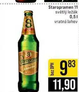 Jip Staropramen 11 světlý ležák 0,5l nabídka