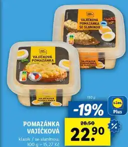 Lidl POMAZÁNKA VAJÍČKOVÁ, 150 g nabídka