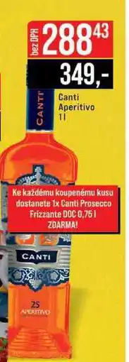 Jip Canti Aperitivo 1l nabídka