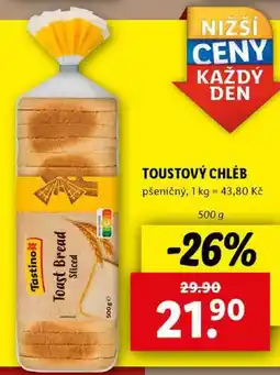 Lidl TOUSTOVÝ CHLÉB, 500 g nabídka