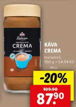 Lidl KÁVA CREMA, 160 g nabídka
