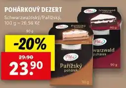 Lidl POHÁRKOVÝ DEZERT, 90 g nabídka