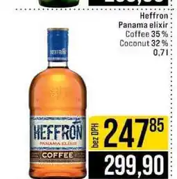 Jip Heffron Panama elixir Coffee 35 % Coconut 32 % 0,7l nabídka