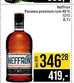 Jip Heffron Panama premium rum 40 % 10YO 0,7l nabídka