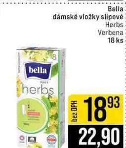 Jip Bella dámské vložky slipové Herbs Verbena 18 ks nabídka