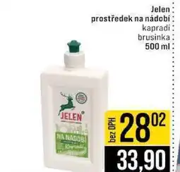 Jip Jelen prostředek na nádobí kapradi brusinka 500 ml nabídka