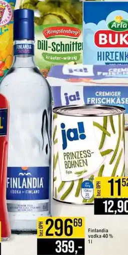 Jip Finlandia vodka 40% 1l nabídka
