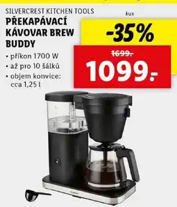 Lidl PŘEKAPÁVACÍ KÁVOVAR BREW BUDDY nabídka