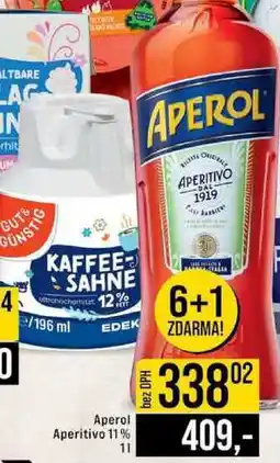 Jip Aperol Aperitivo 11% 1l nabídka