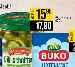 Jip Okurky řezy 670 g nabídka