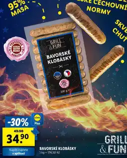 Lidl BAVORSKÉ KLOBÁSKY, 200 g nabídka