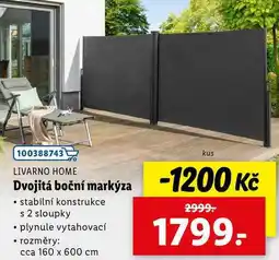 Lidl Dvojitá boční markýza nabídka