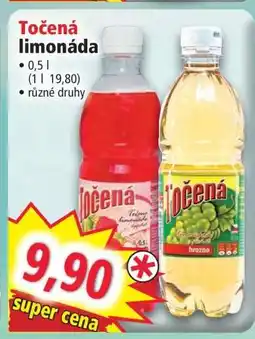 Norma Točená Limonáda nabídka