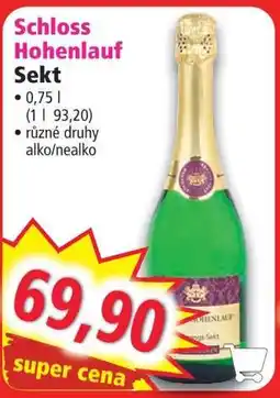 Norma Schloss Hohenlauf Sekt nabídka