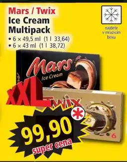 Norma Mars / Twix Ice Cream Multipack nabídka
