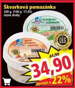 Norma Škvarková pomazánka nabídka