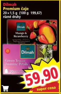 Norma Dilmah Premium čaje nabídka