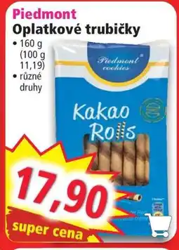 Norma Piedmont Oplatkové trubičky nabídka