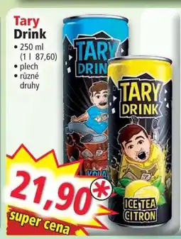 Norma Tary drink nabídka