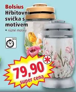 Norma Bolsius Hřbitovní svíčka s motivem nabídka