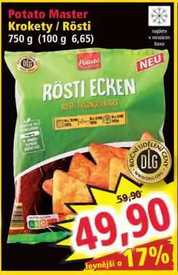 Norma Potato Master Kroketty/rösti nabídka
