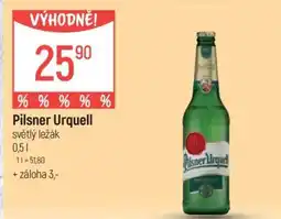 Globus Pilsner Urquell nabídka