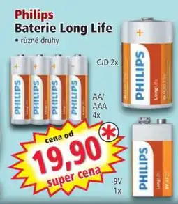 Norma Philips Baterie Long Life nabídka