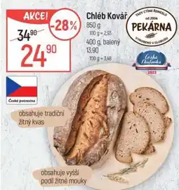 Globus Chléb Kovář nabídka