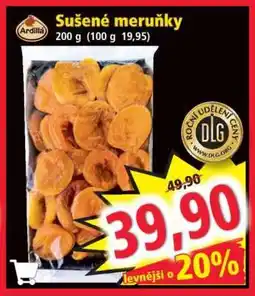 Norma Sušené meruňky nabídka