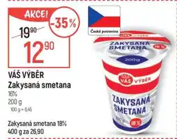 Globus Váš Výběr Zakysaná smetana nabídka