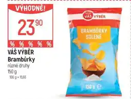 Globus Váš Výběr Brambůrky nabídka