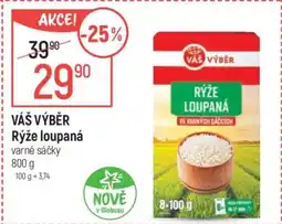 Globus VÁŠ VÝBĚR Rýže loupaná nabídka