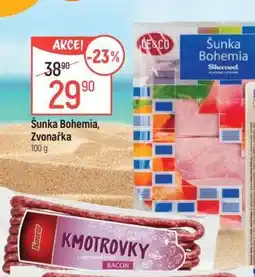 Globus Šunka Bohemia, Zvonařka nabídka