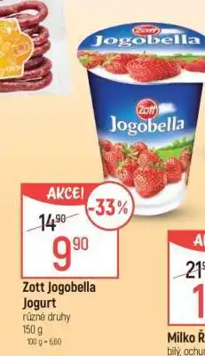 Globus Zott Jogobella jogurt nabídka
