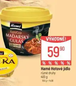 Globus HAMÉ Hotové jídlo nabídka