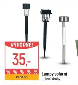 Globus Lampy solární nabídka