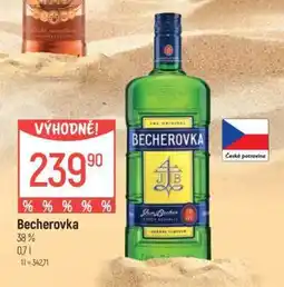 Globus Becherovka nabídka